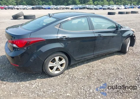 2016 Hyundai Elantra Value Edition from USA, damaged, VIN 5NPDH4AE1GH674750